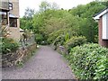 Path to Kaye Meadows, off Church Street, Oughtibridge