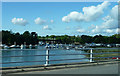 River Hamble from the M27