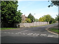 Looking from Staunton Avenue into Bacon Lane