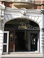 TQ3080 : The entrance of Burleigh Mansions, St. Martin's Lane, WC2 by Mike Quinn