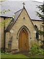 SD8501 : The Parish Church of St Thomas, Lower Crumpsall, Porch by Alexander P Kapp