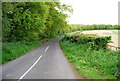 Looking north along Wooddale Lane