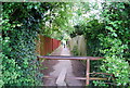 Stile as the footpath enters Billingshurst