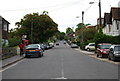 Looking north along Station Rd