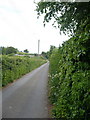 Lane leading to Newington near its junction with Breach Lane.