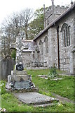 SW4229 : Grave of Stanhope Alexander Forbes & Elizabeth Adela Forbes in Sancreed churchyard by Rod Allday