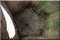 Inside Nisbet Hill Doocot