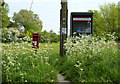 Village phonebox and postbox