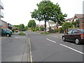 Looking northwards up Green Lane