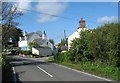 Minor road junction near Penrhyd Lastra