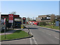 View along the A256