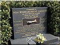 Memorial inscription at Deenethorpe