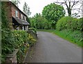 Osbaston Lane in Osbaston, Leicestershire