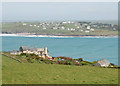 Hawkers Cove from the landward side