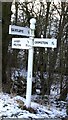 SK6820 : Signpost on Shoby Lane by Andrew Tatlow