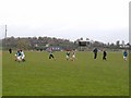 H3413 : Gaelic Football practice at Drumlane Sons of O'Connell GAA by Oliver Dixon