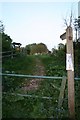 Footpath through the graveyard