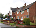 Modern houses in George Street, Stockton