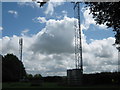 Mobile Masts on hill above Brattle Farm