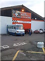 Car park at Scot Kart