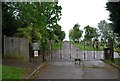 TQ5948 : Entrance to Tonbridge Cemetery, Darenth Avenue by N Chadwick