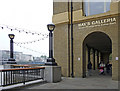 TQ3380 : Queen's Walk & Entrance to Hay's Galleria, London SE1 by Christine Matthews