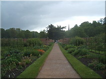 SK6274 : Walled garden at Clumber by Peter Barr