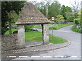 Opposite Mells village shop and post office