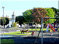 A look across The Square, Easton