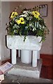 St Mary, Stalisfield, Kent - Font