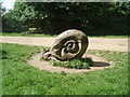 Snail in stone