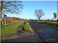 No through road next to A64