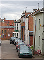 Wise Terrace looking east to Wise street, Leamington