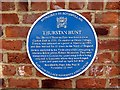 Thurstan Hunt plaque