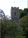 TM3569 : St.Michael's Church Tower, Peasenhall by Geographer