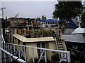 House Boats at Nine Elms Pier