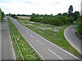 Hatfield: A414 at the Bush Hall interchange