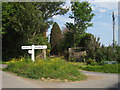 Sign post at junction of Swife Lane & Witherenden Road