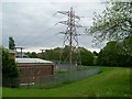 Electricity sub-station by Barrhead Road