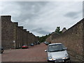 Residential street at New Lanark