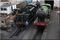 SK5419 : Loughborough Loco shed by roger geach