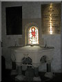 Side chapel at St Peter and St Paul, Hawkley