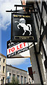 The sign of the White Horse, Gainsborough