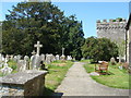 Staverton churchyard