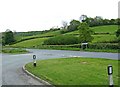 Road junction near Dolwen Bridge