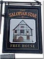Salopian Star pub sign