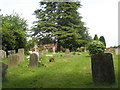 Looking across Steep Churchyard to The Rectory