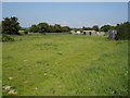 An empty horse paddock