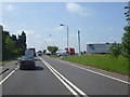 Entrance to Blyth Truck stop