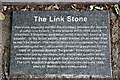 The Link Stone plaque